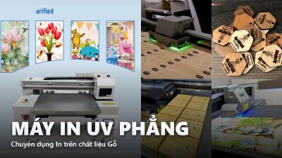 Tư vấn chọn mua máy in uv phẳng in trên gỗ