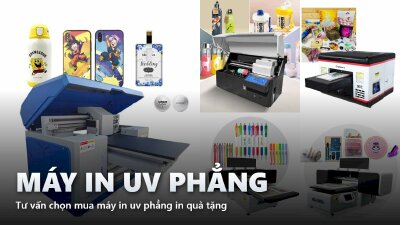 Tư vấn chọn mua máy in uv phẳng in quà tặng