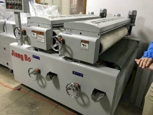 Máy phủ bóng UV trên gạch 3D - Máy phủ UV giá rẻ
