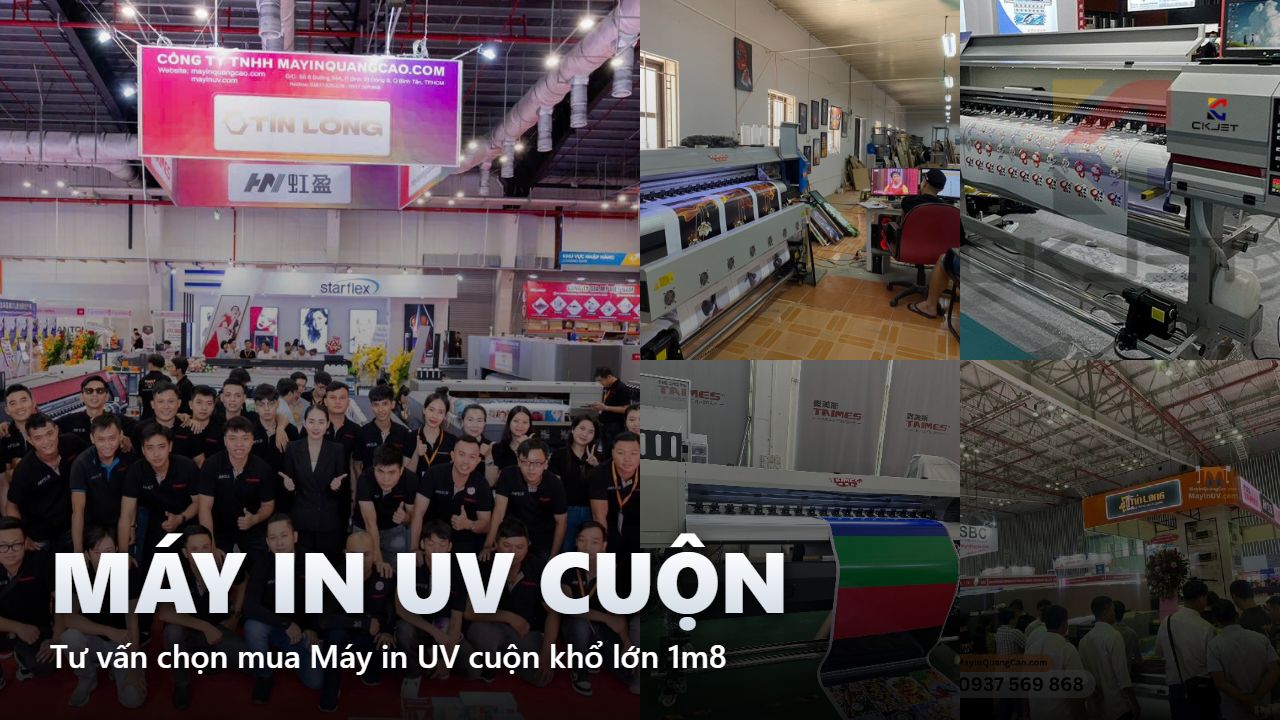 Tư vấn chọn mua Máy in UV cuộn khổ lớn 1m8